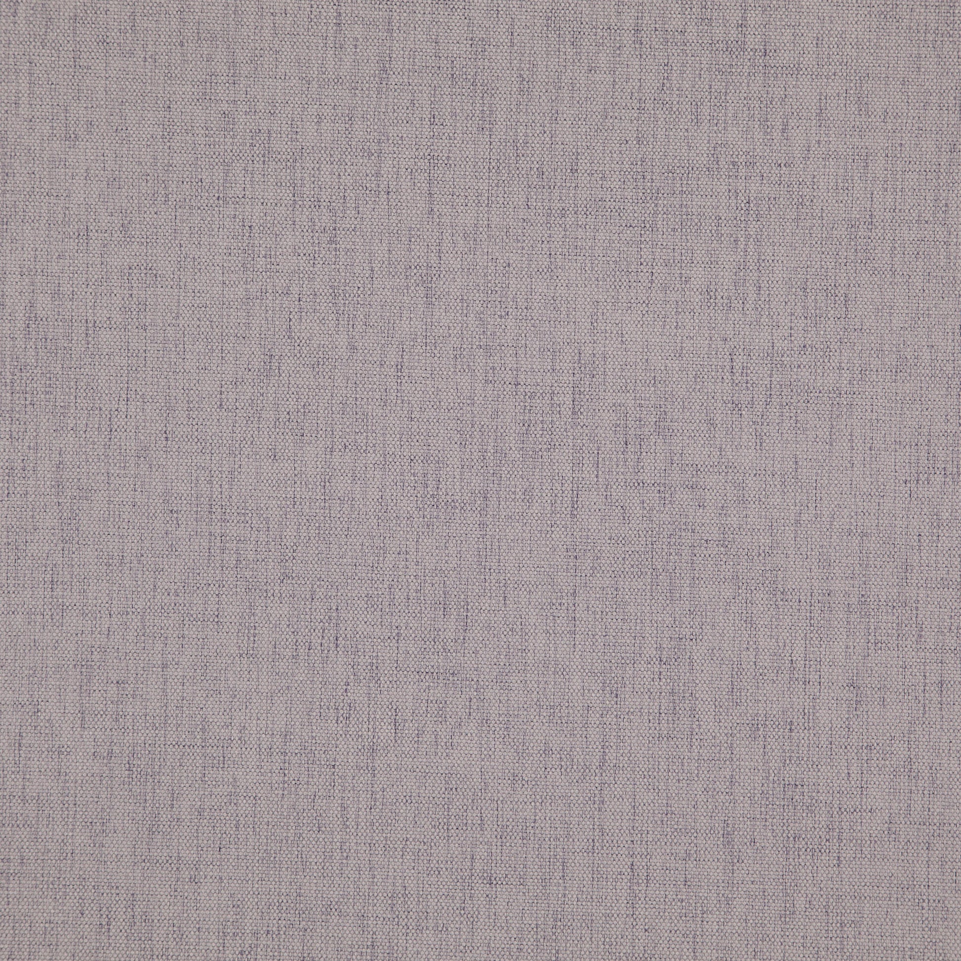 Dusty purple linen-texture fabric swatch with visible weave, soft matte finish for upholstery or apparel