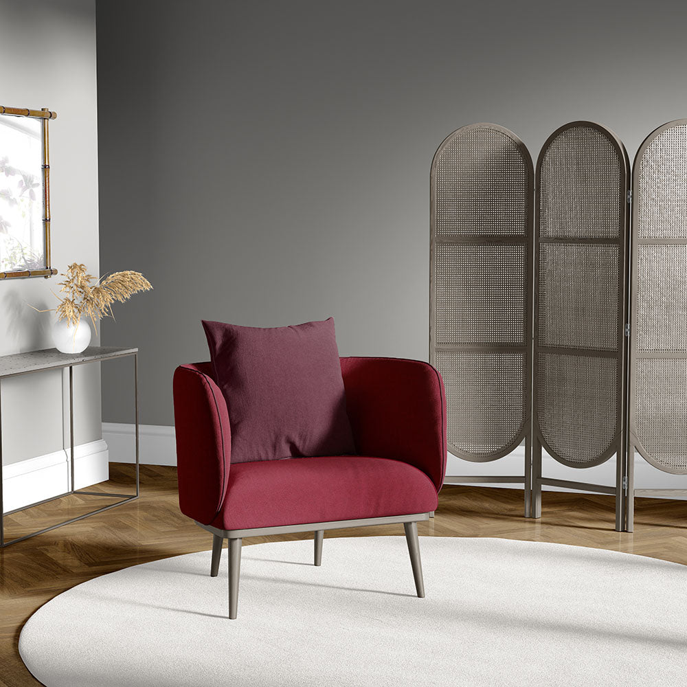 NICHOLASJOHN INC NJ-MELANIE Scarlet Solid   Fabric - NJ25-2024