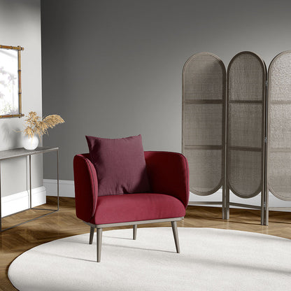 NICHOLASJOHN INC NJ-MELANIE Scarlet Solid   Fabric - NJ25-2024