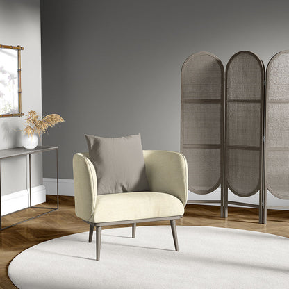 NICHOLASJOHN INC NJ-MELANIE Ivory Solid   Fabric - NJ25-2029