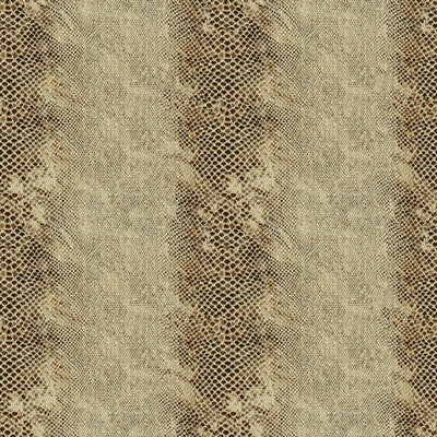 KRAVET COUTURE PRINT ANIMAL SKINS CHOCOLATE,BEIGE,NEUTRAL   - LUX LIZARD.616.0