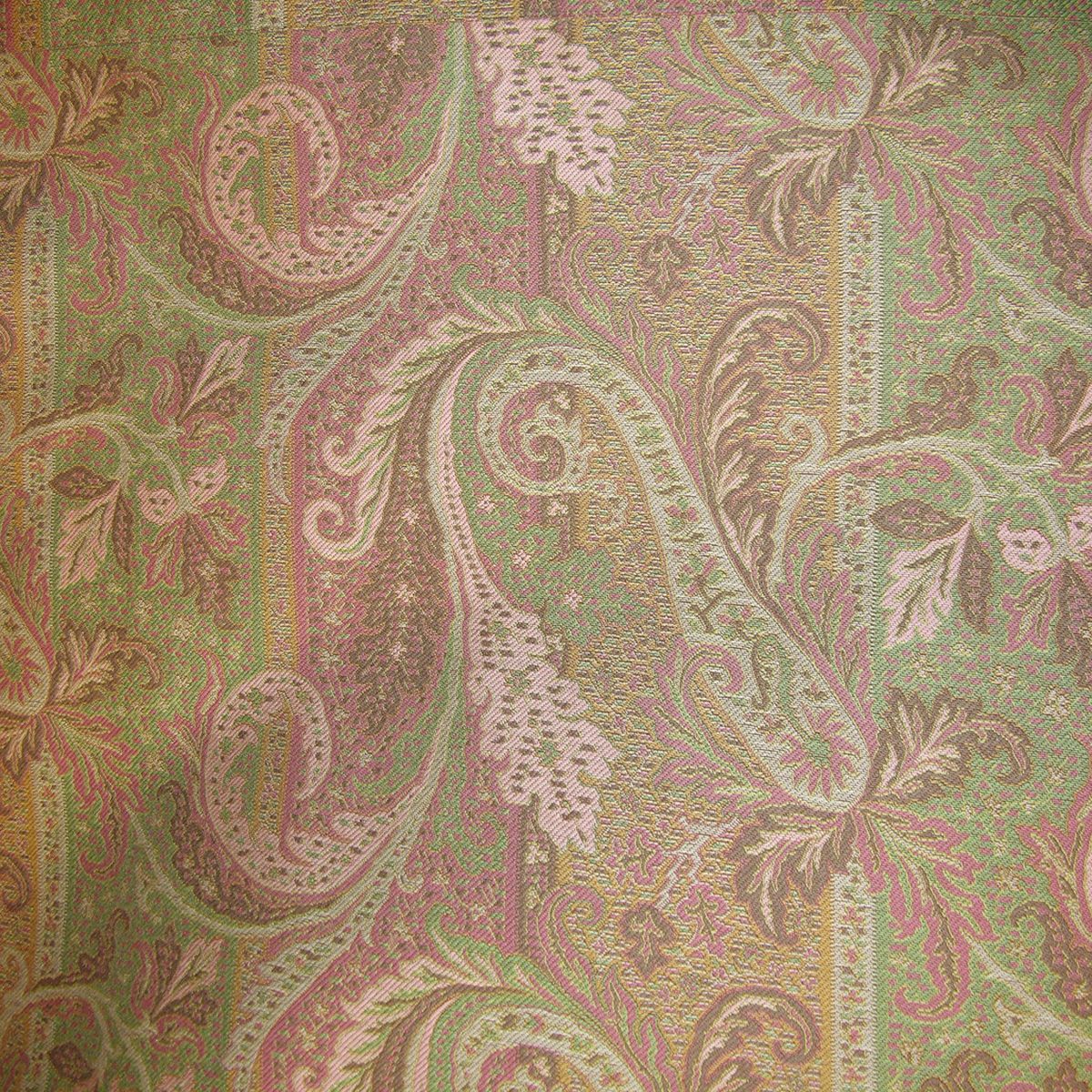 SCALAMANDRE OUTLET  FABRIC SACHIN  FABRIC PINK, GREEN   - LU 00012015 NEW SKU # LU20150001