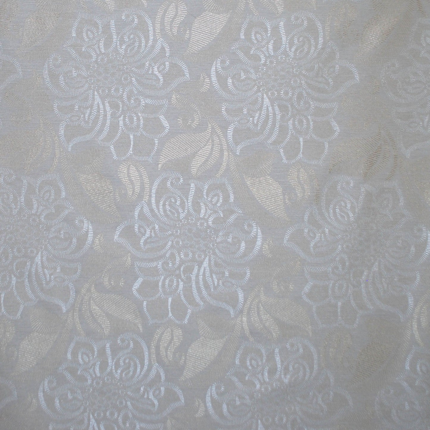 SCALAMANDRE OUTLET  FABRIC BELTRANO  FABRIC IVORY   - LU 0001P059