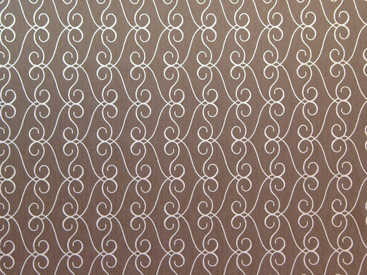 SCALAMANDRE OUTLET  FABRIC AYESHA  FABRIC CHOCOLATE MOUSSE   - LU 00040051 NEW SKU # LU00510004