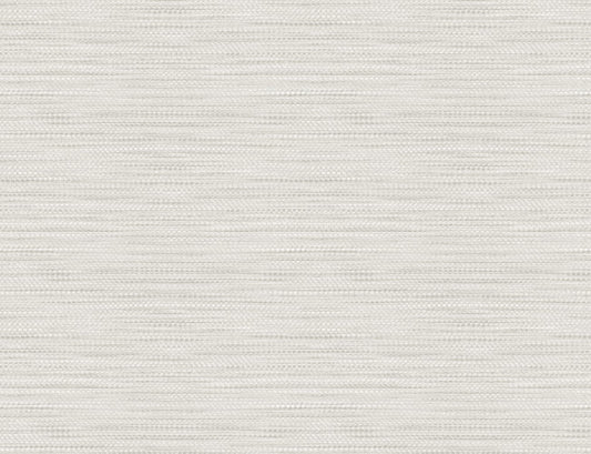 Seabrook Designs Living with Art Toweling Faux Linen Linen Contemporary Grey Matte Sidewall - LW50800