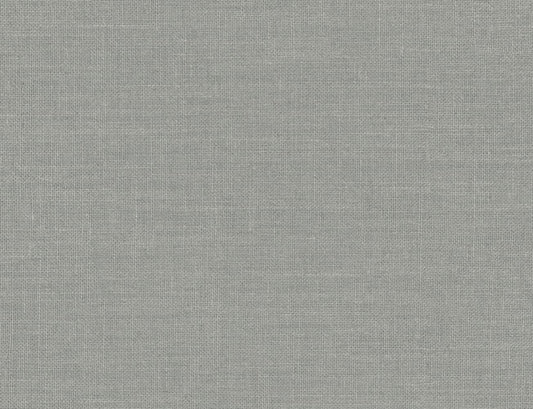 Seabrook Designs Living with Art Hopsack Embossed Vinyl Embossed Vinyl Contemporary Grey Matte Sidewall - LW51108