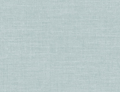 Seabrook Designs Living with Art Hopsack Embossed Vinyl Embossed Vinyl Contemporary Blue Matte  - LW51112