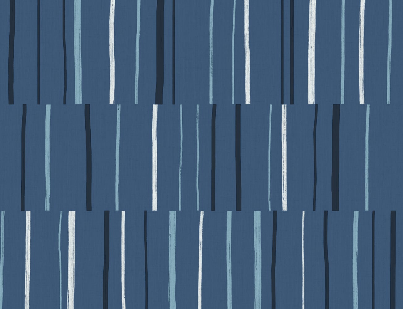 Seabrook Designs Living with Art Block Lines Geometric Contemporary Blue Matte Sidewall - LW51202