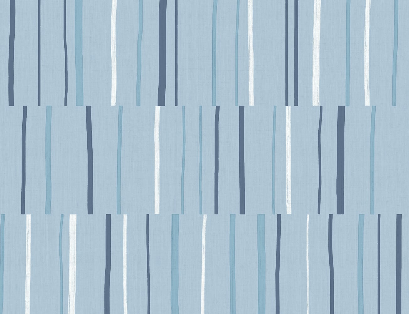 Seabrook Designs Living with Art Block Lines Geometric Contemporary Blue Matte Sidewall - LW51212