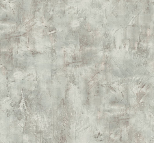 Seabrook Designs Living with Art Rustic Stucco Faux Faux Contemporary Grey Matte Sidewall - LW51701