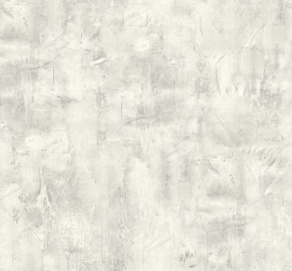 Seabrook Designs Living with Art Rustic Stucco Faux Faux Contemporary Silver Metallic  - LW51710