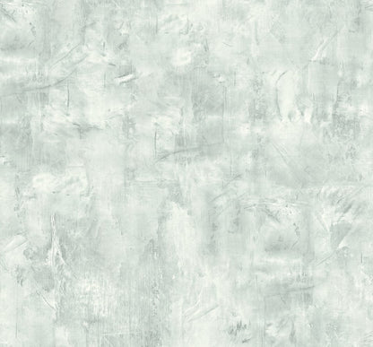 Seabrook Designs Living with Art Rustic Stucco Faux Faux Contemporary Green Matte  - LW51714