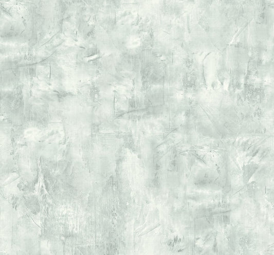 Seabrook Designs Living with Art Rustic Stucco Faux Faux Contemporary Green Matte Sidewall - LW51714