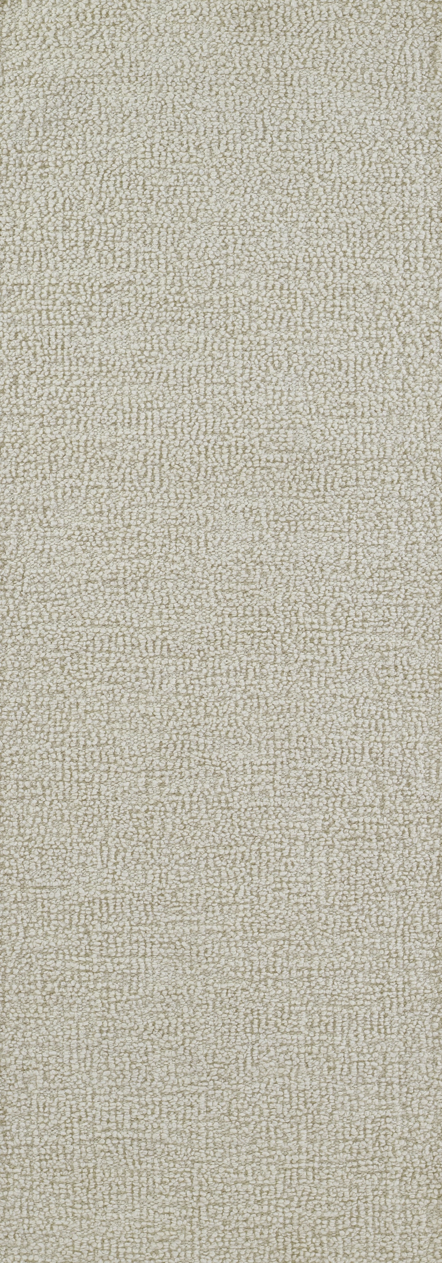 Ivory beige linen-look woven rug close-up texture.