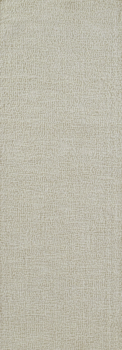 Beige linen-look woven rug texture; neutral rug.