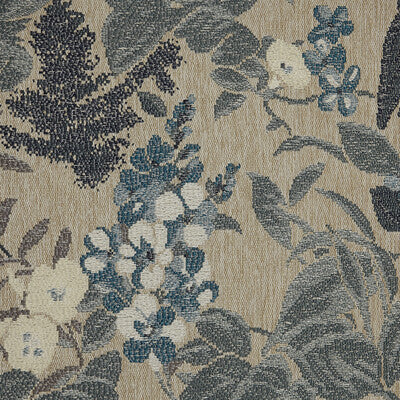 KRAVET DESIGN INDOOR / OUTDOOR BOTANICAL & FLORAL TEAL,BLUE,   - LZ-30348.04.0