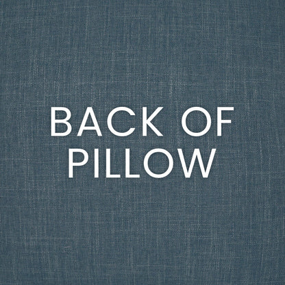 D.V. KAP HOME   24" x 24" Ecstasy Pillow - Denim Solid    - 4185-D-2424