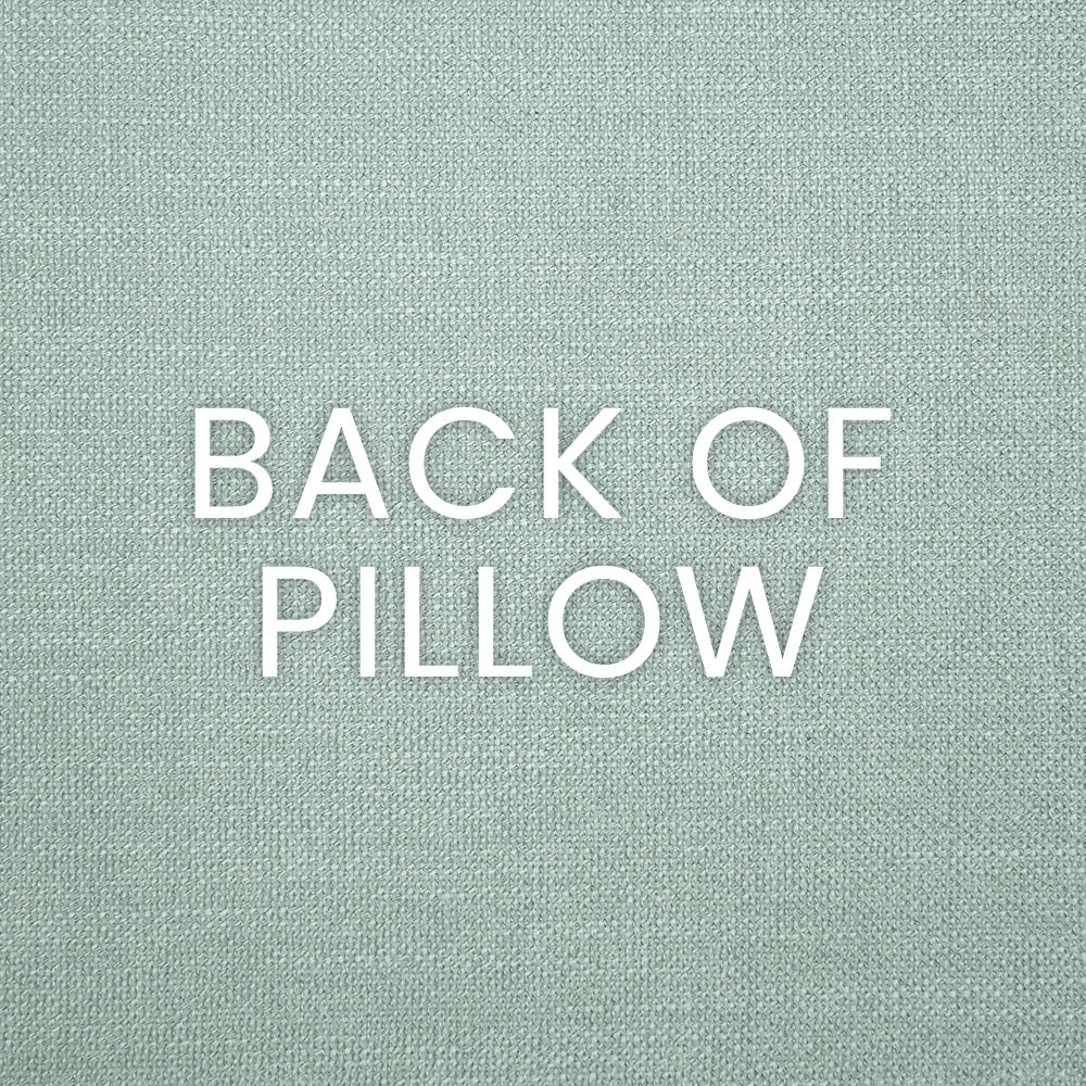 D.V. KAP HOME   24" x 24" Belle Ame Pillow - Spearmint Floral    - 3689-S-2424