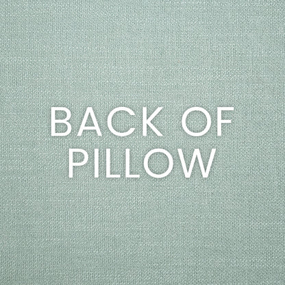 D.V. KAP HOME   24" x 24" Belle Ame Pillow - Spearmint Floral    - 3689-S-2424