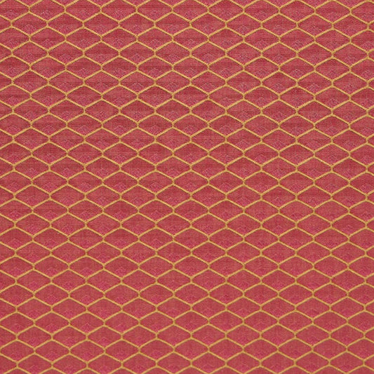 SCALAMANDRE OUTLET  FABRIC DAMASK GRILLAGE  FABRIC RED   - M0 00011375 NEW SKU # M013750001