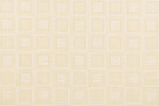 SCALAMANDRE OUTLET  FABRIC JULIET SQUARE  FABRIC CREAM   - M0 00011447