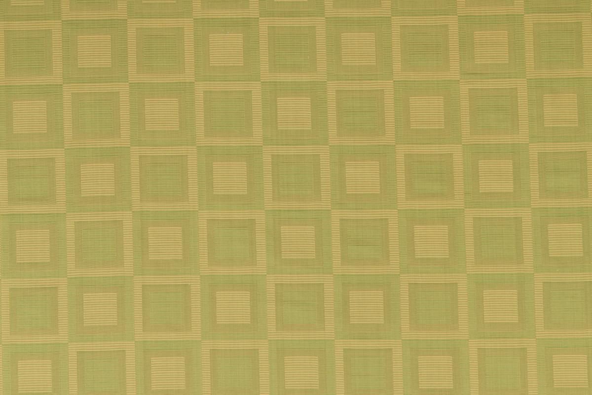 SCALAMANDRE OUTLET  FABRIC JULIET SQUARE  FABRIC REED GREEN   - M0 00051447