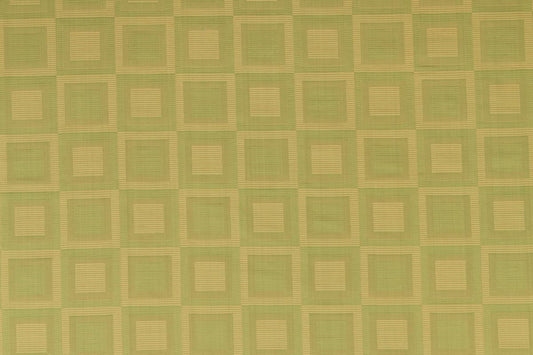 SCALAMANDRE OUTLET  FABRIC JULIET SQUARE  FABRIC REED GREEN   - M0 00051447