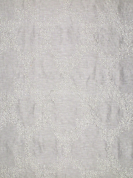 SCALAMANDRE  PEARLESCENCE FABRIC TAUPE   - M1 00021017