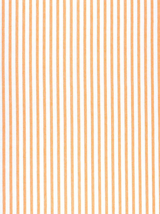 SCALAMANDRE OUTLET  FABRIC MASCOT STRIPE  FABRIC CARROTINE   - M4 00021450