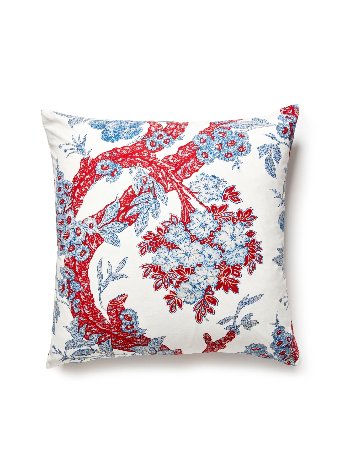 SCALAMANDRE PILLOWS   FLORAL SQUARE    - M7 0003SUMMPILL NEW SKU # M7SUMMPILL0003
