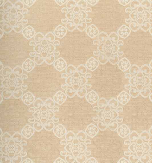 SCALAMANDRE OUTLET  FABRIC CHARLEVOIX  FABRIC LIGHT TAN   - M8 00019138 NEW SKU # M891380001