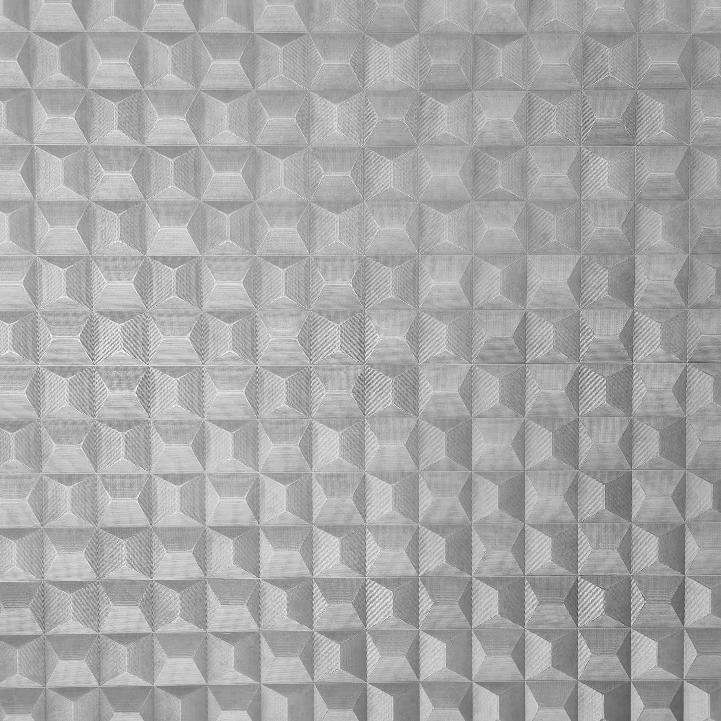 York Wallcoverings Fine Decor Romero Grey 3D Geometric Wallpaper Graphics Masculine Grey  Wallpaper - M95684