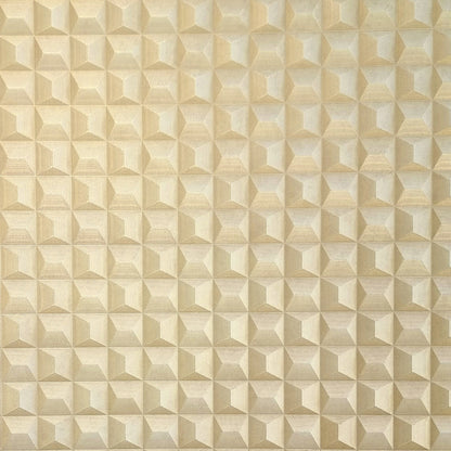 York Wallcoverings Fine Decor Romero Gold 3D Geometric Wallpaper Graphics Masculine Gold  Wallpaper - M95685