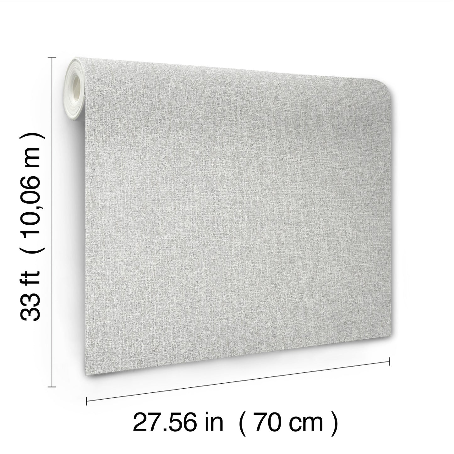 York Wallcoverings Antonina Vella Highland Tweed Grey Faux Fabric Wallpaper Graphics Traditional Grey  Wallpaper - MA34911