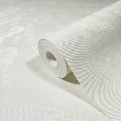 York Wallcoverings Antonina Vella Shimmering Moire White Textured Wallpaper Abstract Traditional White  Wallpaper - MA34921