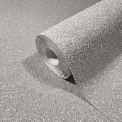 York Wallcoverings Antonina Vella Glistening Quartz Silver Beaded Wallpaper Abstract Traditional Silver  Wallpaper - MA34942