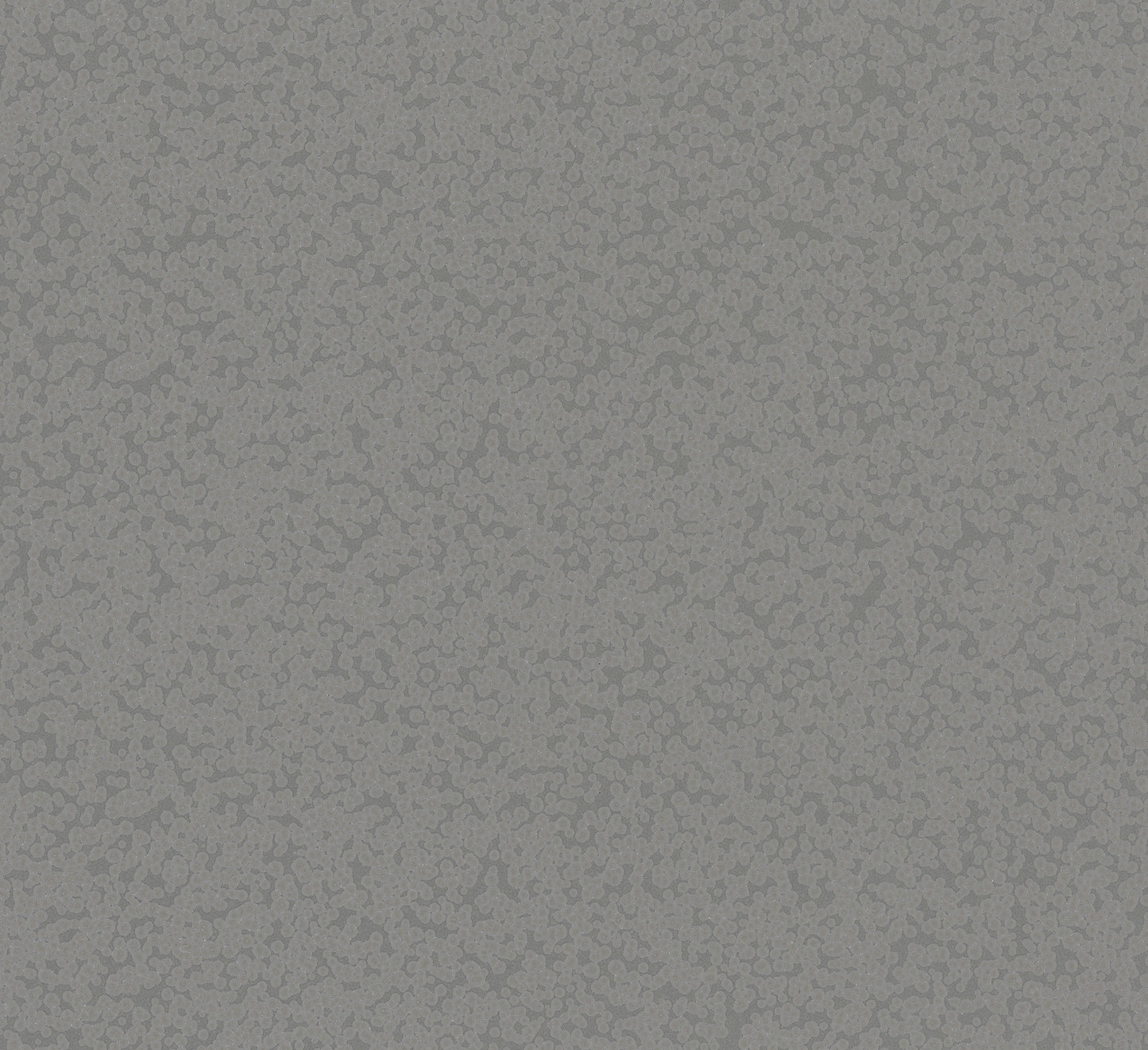 Gray speckled, concrete-like texture with irregular blotches; industrial matte surface for countertops or walls.