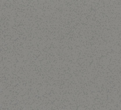 Gray speckled, concrete-like texture with irregular blotches; industrial matte surface for countertops or walls.