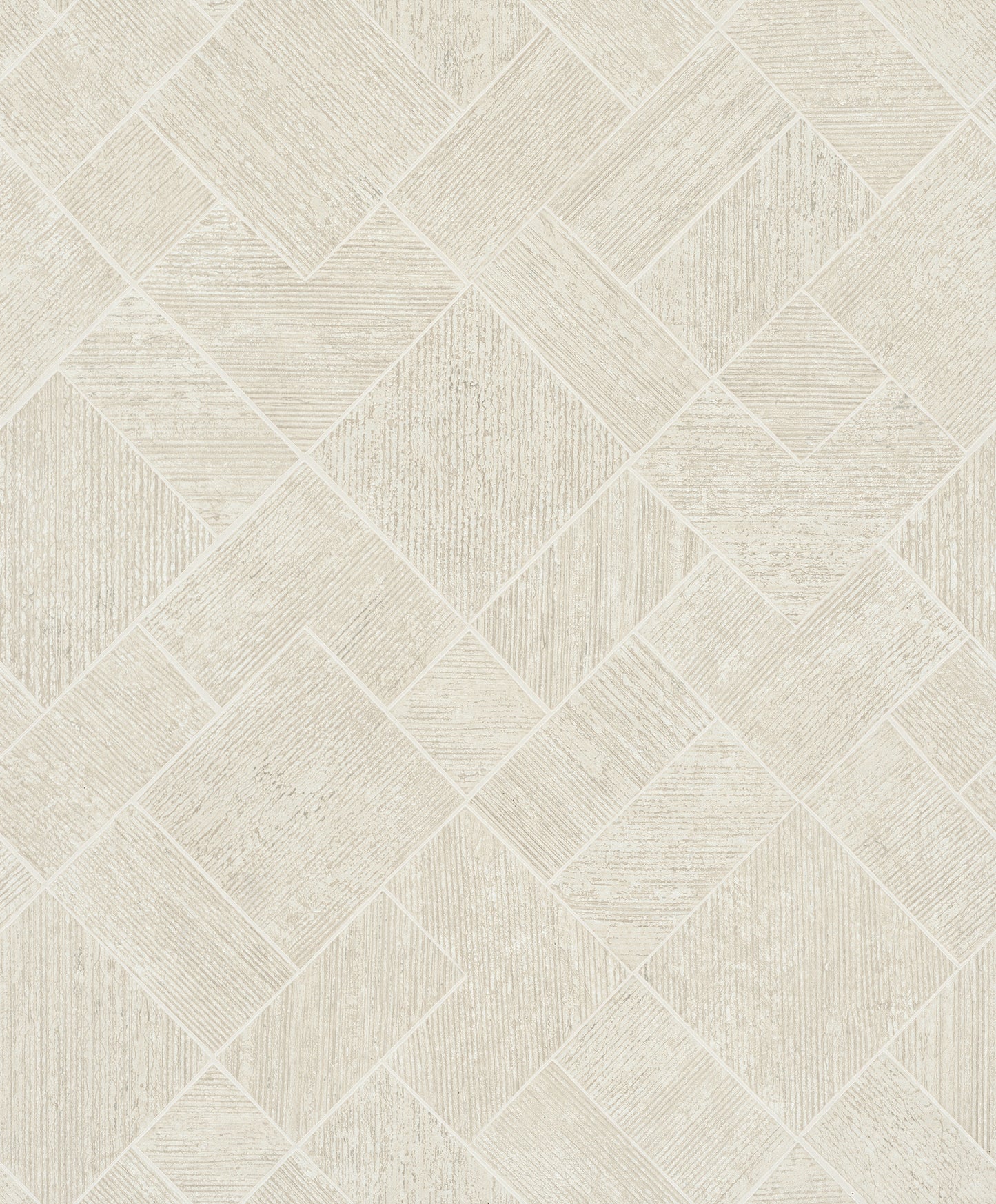York Wallcoverings Antonina Vella Marquetry Beige Tile Wallpaper Graphics Traditional Beige  Wallpaper - MA35509