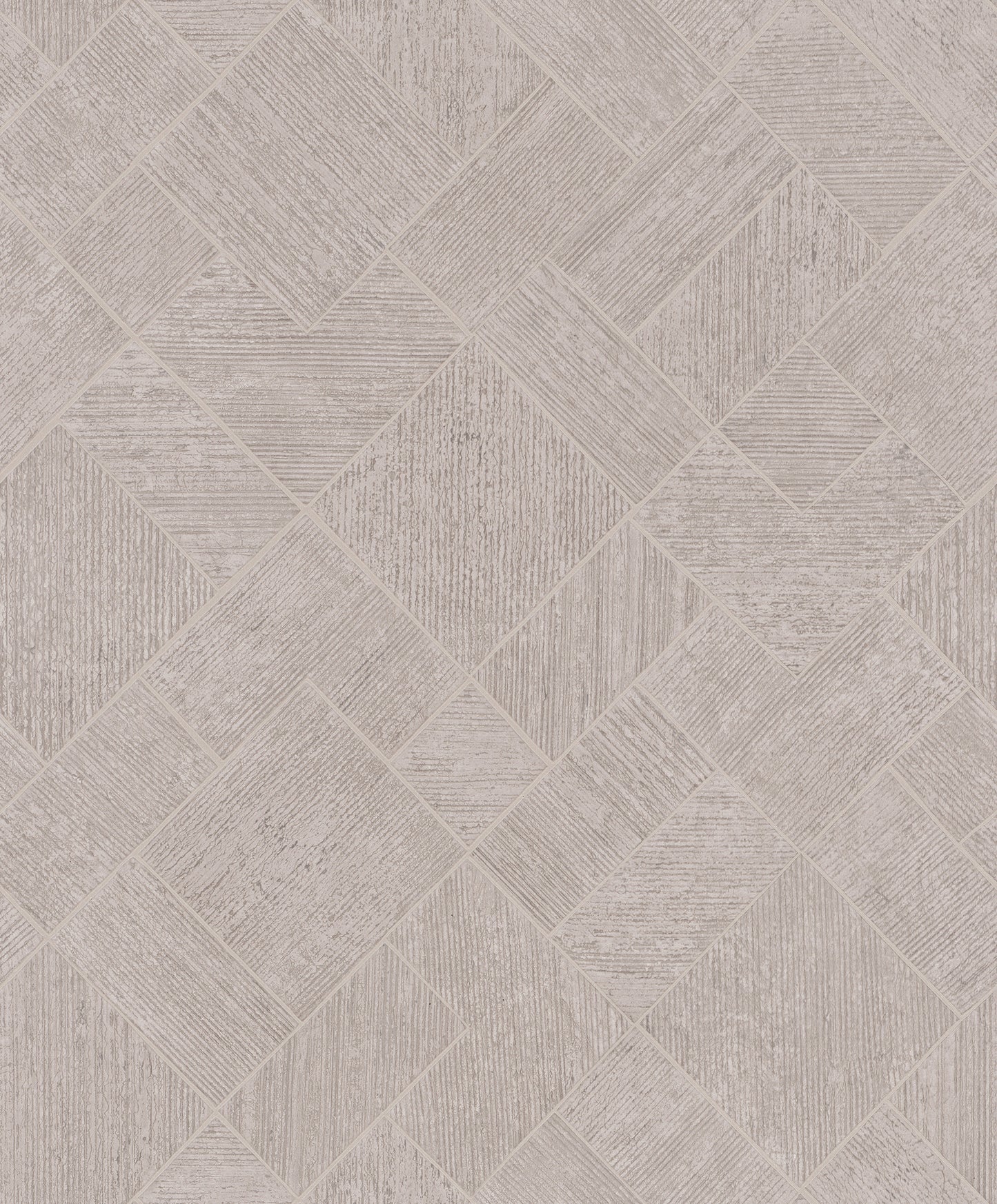 York Wallcoverings Antonina Vella Marquetry Grey Tile Wallpaper Graphics Traditional Grey  Wallpaper - MA35510