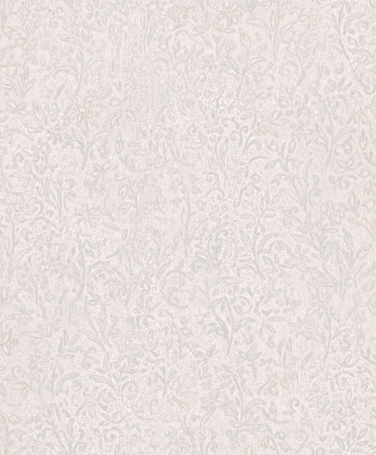 York Wallcoverings Antonina Vella Sculpted Floral Aqua Relief Wallpaper Botanical Traditional Aqua  Wallpaper - MA35529