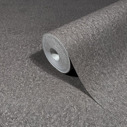 York Wallcoverings Antonina Vella Jemma Dark Grey Distressed Wallpaper Graphics Traditional Dark Grey  Wallpaper - MA35541