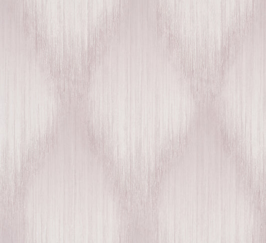York Wallcoverings Antonina Vella Starfall Mauve Metallic Ikat Wallpaper Graphics Traditional Mauve  Wallpaper - MA35802