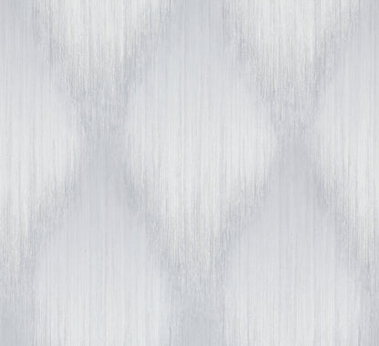 Brushed silver metal texture with vertical streaks in cool gray tones.