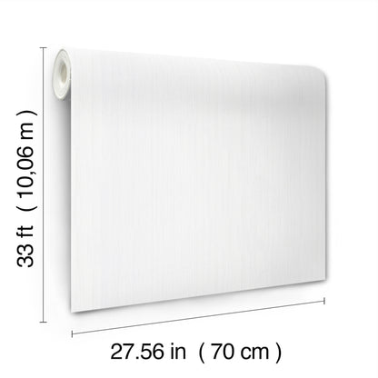 York Wallcoverings Antonina Vella Indra White Striated Wallpaper Graphics Traditional White  Wallpaper - MA35829