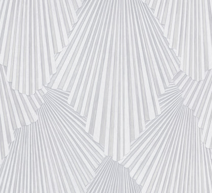 York Wallcoverings Antonina Vella Lumiere Off-White Deco Geo Wallpaper Graphics Traditional Off-White  Wallpaper - MA35846