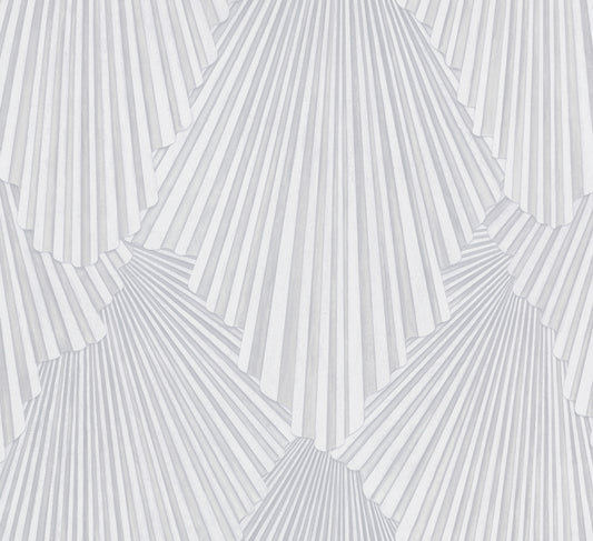 York Wallcoverings Antonina Vella Lumiere Off-White Deco Geo Wallpaper Graphics Traditional Off-White  Wallpaper - MA35846