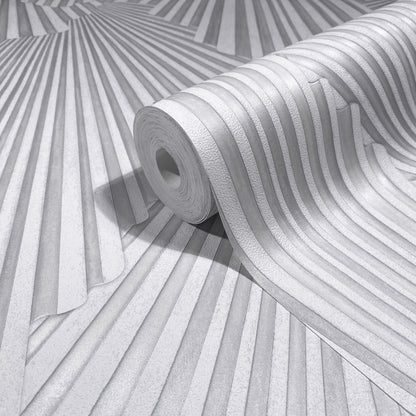 York Wallcoverings Antonina Vella Lumiere Off-White Deco Geo Wallpaper Graphics Traditional Off-White  Wallpaper - MA35846