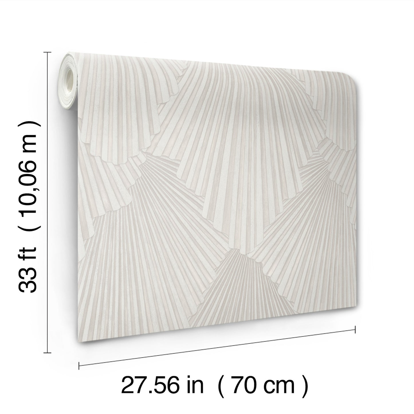 York Wallcoverings Antonina Vella Lumiere Champagne Deco Geo Wallpaper Graphics Traditional Champagne  Wallpaper - MA35847