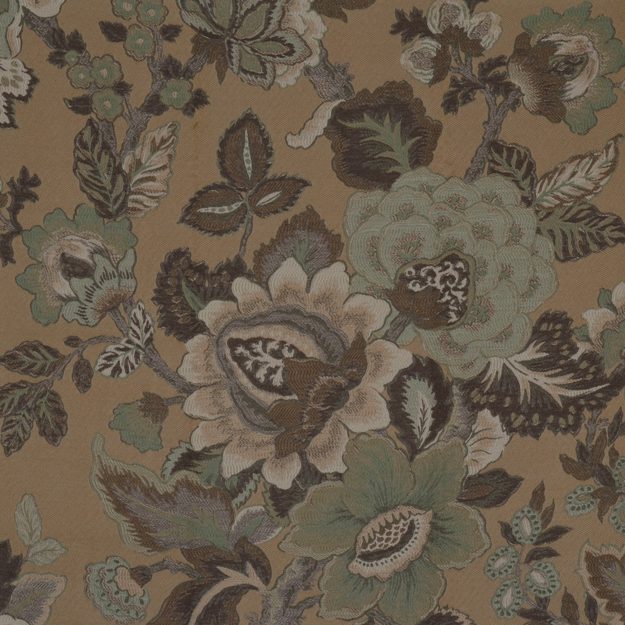 JF Fabrics MADERA 32 Fabric Traditional,Floral Brown  Jacquard - 4772632 J3754